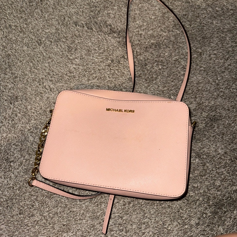 Michael Kors Blush Pink Crossbody Bag